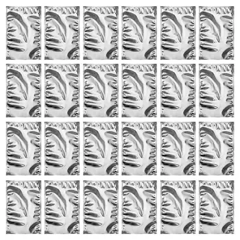 

100pcs Semitransparent Aluminum Foil Bags Practical Home Food Storage Pouches