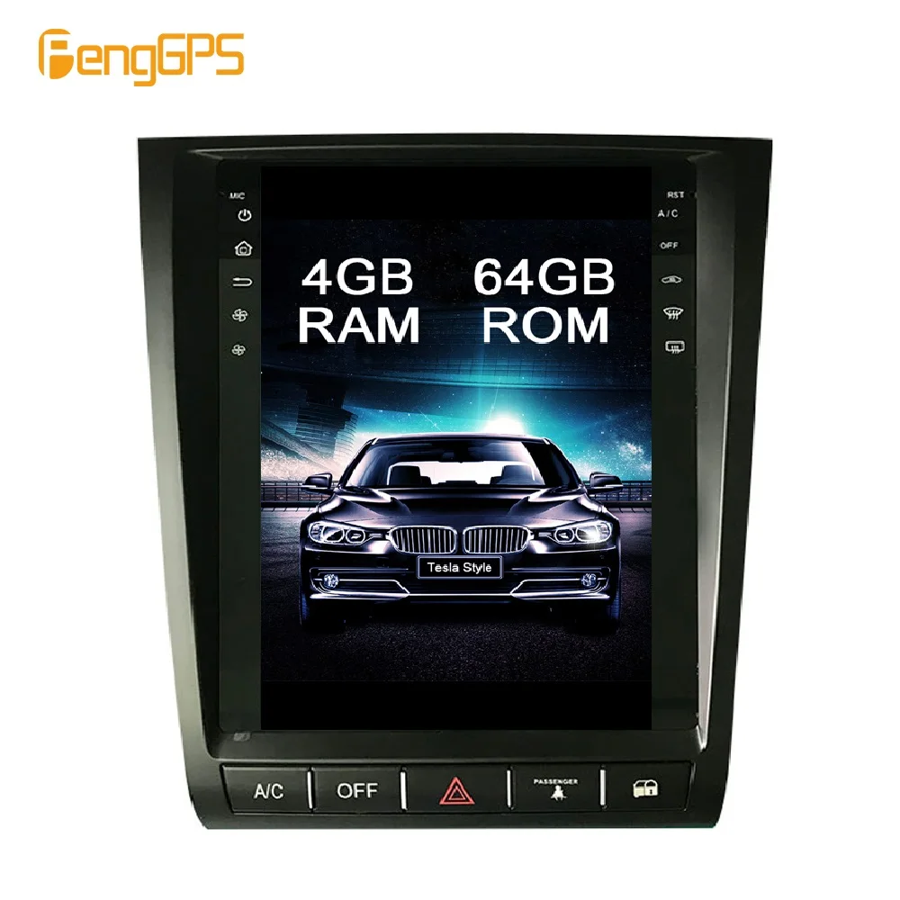 

4+64G Android 8.1 Vertical Screen GPS Navigation for Lexus GS GS300 GS460 GS450 GS350 Car Stereo Player 1920*1080 4K Headunit