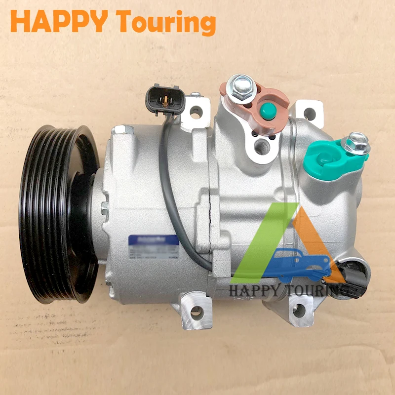 

Air conditioner compressor 1F3BE06400 1F3BE-06400 977012P400 97701-2P400 DVE18 ac compressor for kia sorento 2014 2015 2016 QO