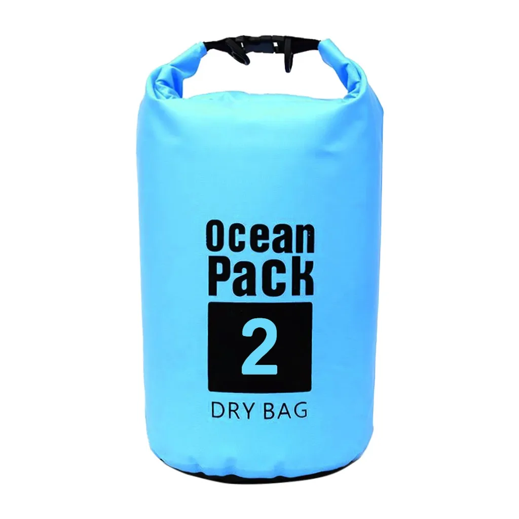 Для каноэ плавающий лодочный каяк Кемпинг водонепроницаемая сумка мешок 2L водонепроницаемый рюкзак