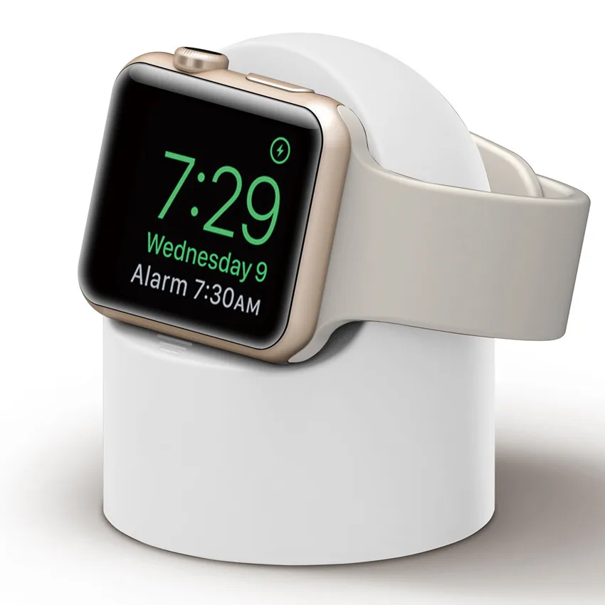 Зарядная док-станция Подставка для Apple Watch Смарт-часы держатель Зарядное устройство, док-станция для Поддержка для наручных часов Apple Watch 4/3/2/1 заряда