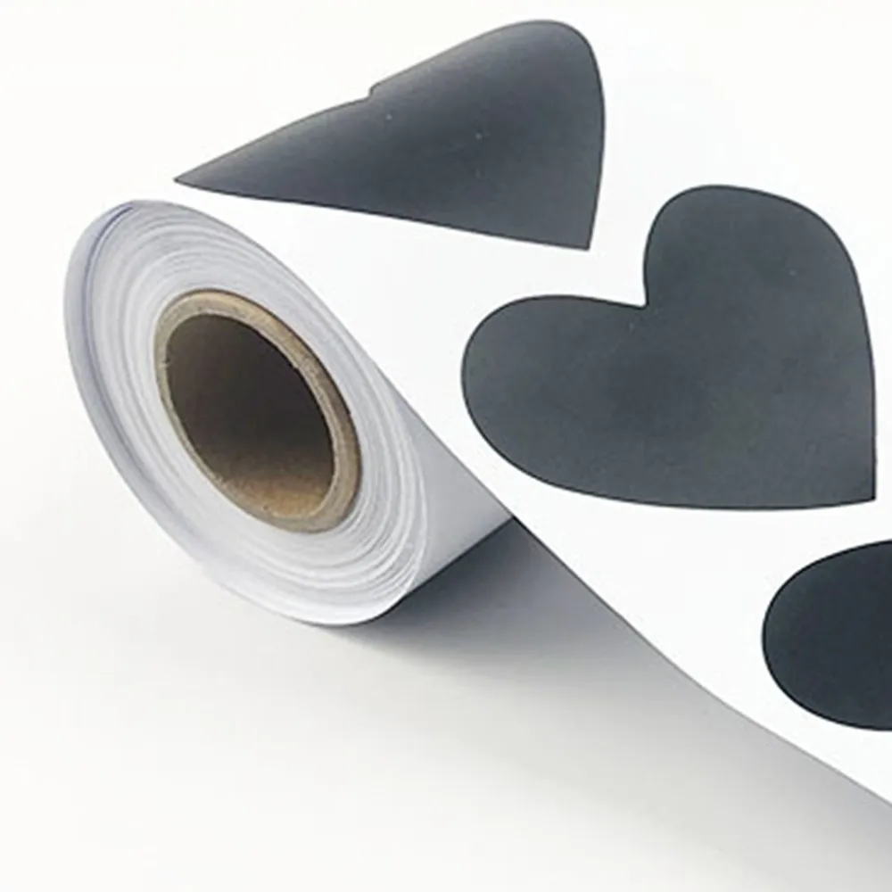 150 шт/рулон в форме сердца Наклейки на доску водонепроницаемые перезаписываемые могут быть разрывы кухонные банки для хранения бутылки этикетки товары для дома