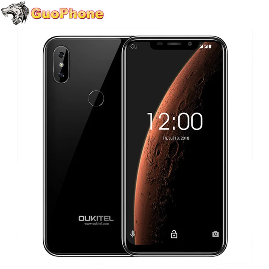 

OUKITEL C13 Pro 4G LTE Mobile Phone 6.18" 19:9 2GB 16GB Android 9.0 MT6739 Quad Core Face ID Fingerprint 5G/2.4G WIFI Cell Phone