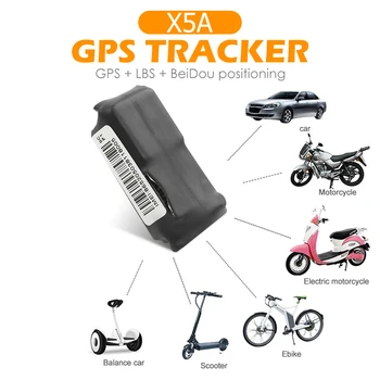 

Auto Motorcycle GPS Tracker GSM Car Motorcycle Locator Rechargeable 600mAh Tracking Device For Android iOS APP PC