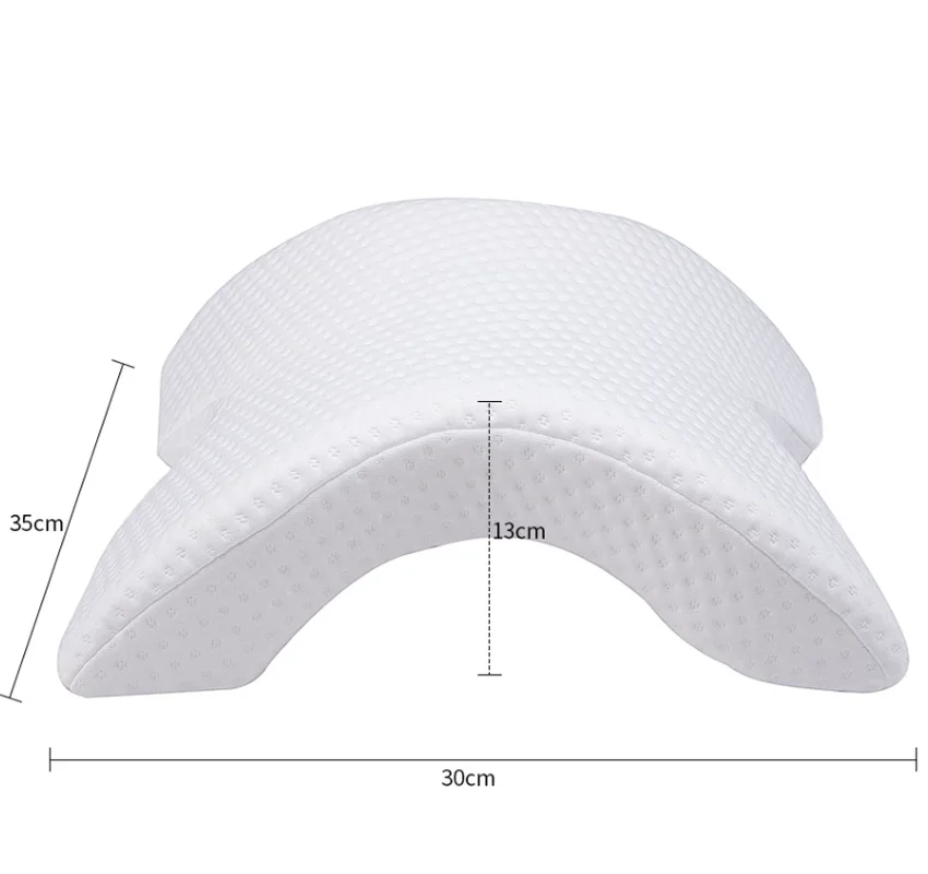С полым дизайном, подушка для рук, для пары, с боковыми шпалами, АРКА, u-образная, изогнутая, с эффектом памяти, пена, подушка для сна, Шейная подушка