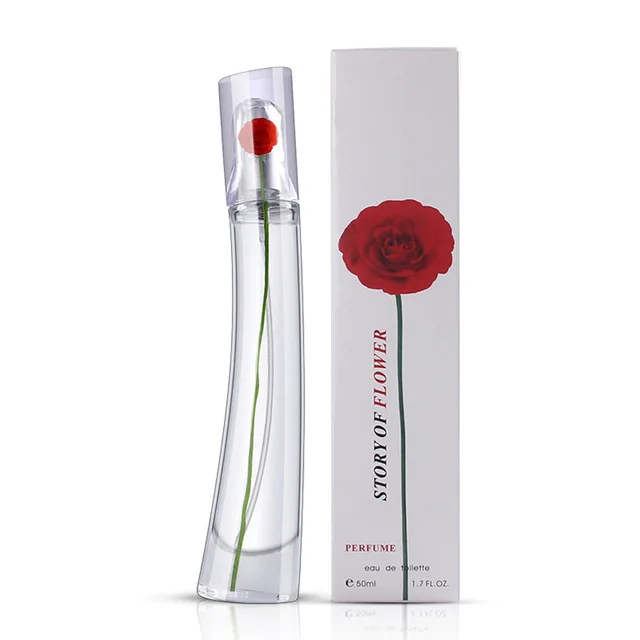 Фирменный парфюм для женщин, натуральный аромат, стойкий Женский парфюм, женственный стеклянный флакон, распылитель воды - Цвет: 50ml
