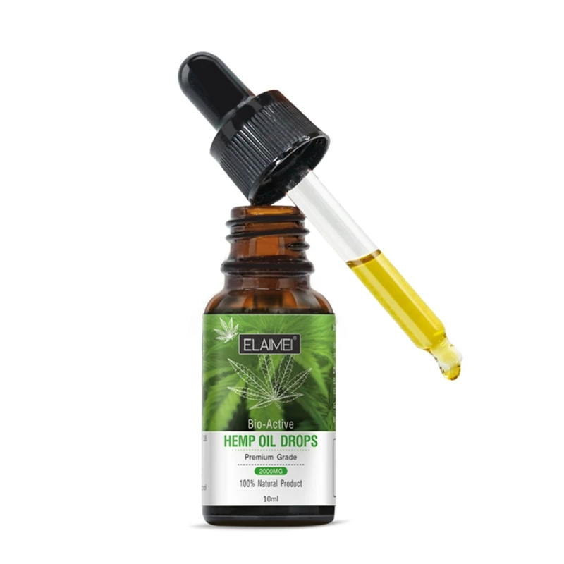 Hemp Seed Oil Relieve Pain Improve Sleeping Promote Blood Circulation Hemp Seed Massage Oil Hot Sale