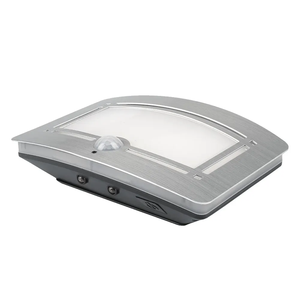 Body Motion Sensor Activated Battery LED Wall Lamp Light Outdoor Balcony