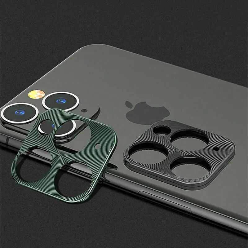 Для iPhone 11Pro Max полное покрытие металлическая защитная пленка для объектива камеры тонкая пленка новейшая защитная пленка для экрана телефона тонкая