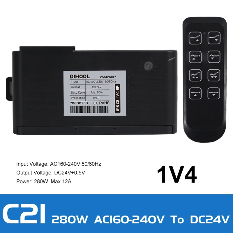 escova dc motor controle remoto eletrico atuador linear tv coluna de elevacao mesa frente reverso ac 02