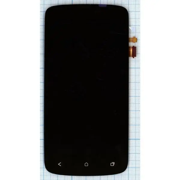 Дисплей (экран) в сборе с тачскрином для HTC One S черный | Мобильные телефоны и