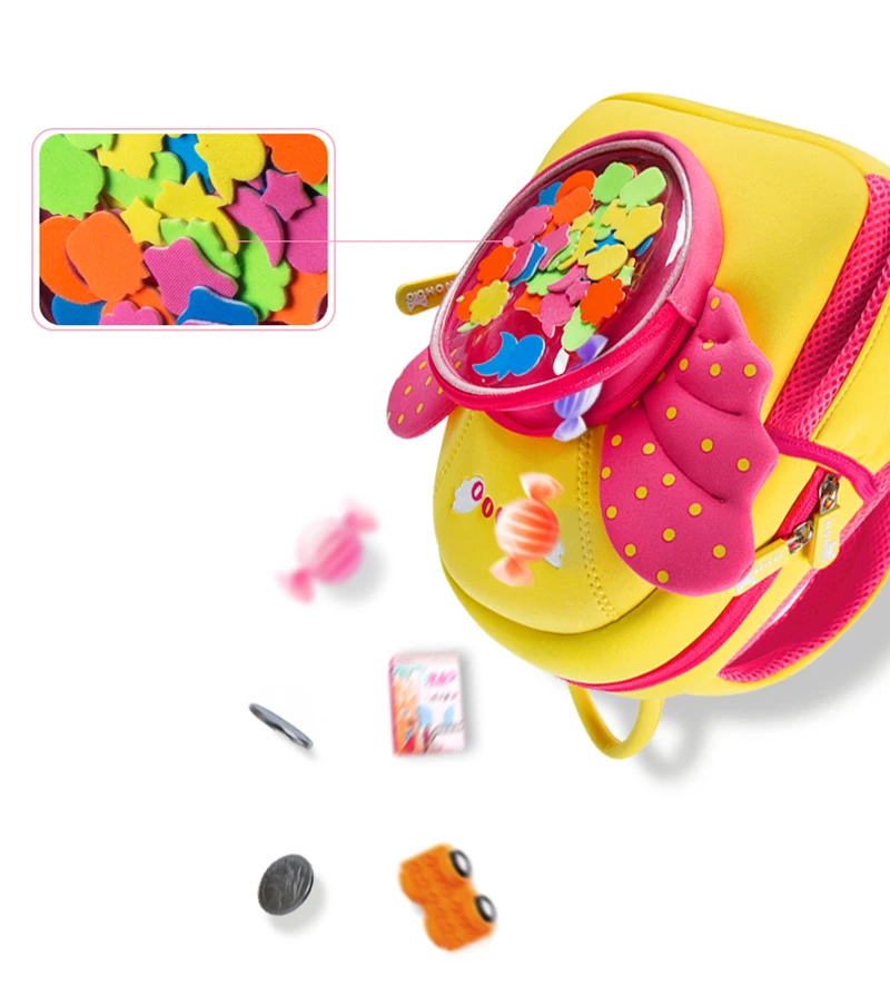 New Cute Wings School Bags for Girls Sweet Angel Wing Design Kindergarten Children School Backpack Girls Schoolbag Kids Bag