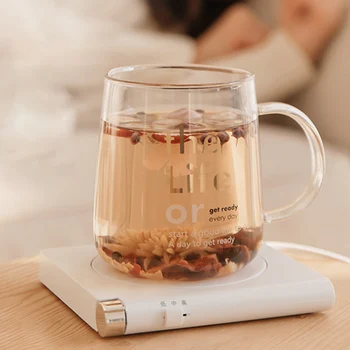 

Water Cup Heater Warming Cup Pad Self Insulation Electric Heating Tea Water Pad FKU66