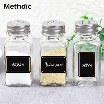 

500Pcs/roll Food Bottle Packaging Label Custom Printed Spice Jar Lid Labels
