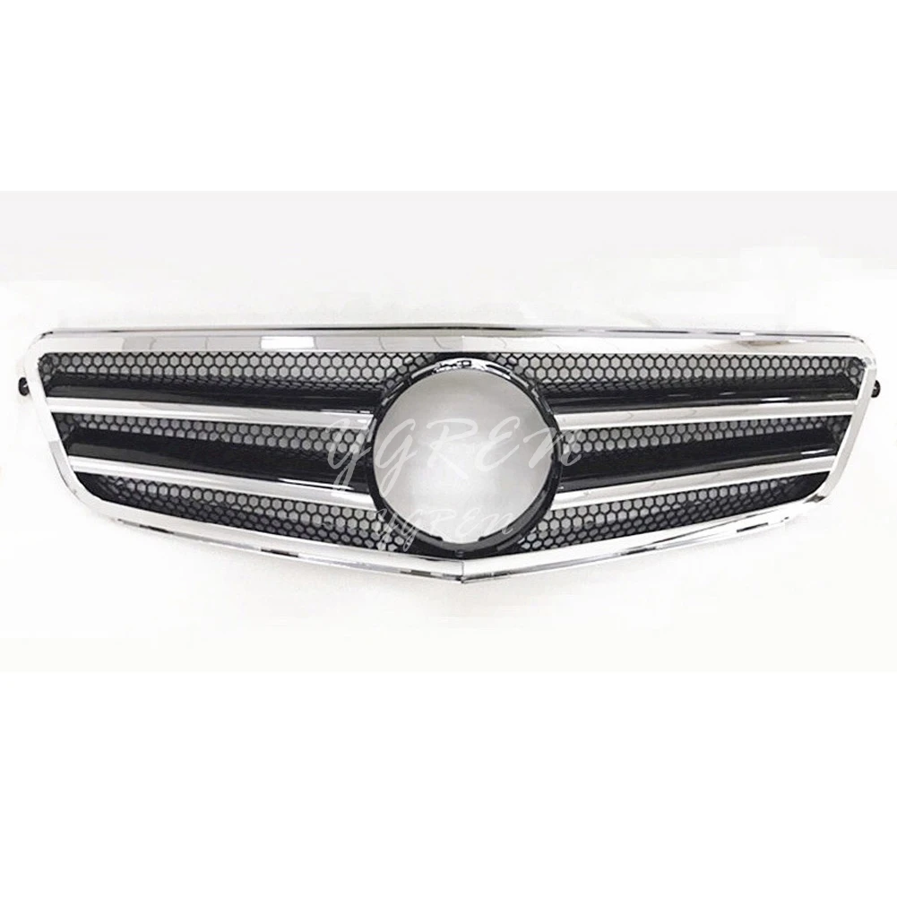 Передняя верхняя сетка решетка решетки для 2007- Mercedes Benz C class W204 C200 C350