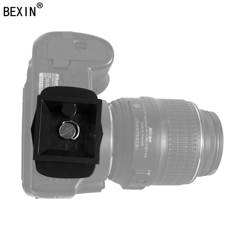 Dslr быстросъемная пластина Штативная головка пластина адаптер с винтом 1/4 для камеры Yunteng Velbon 690 590 600