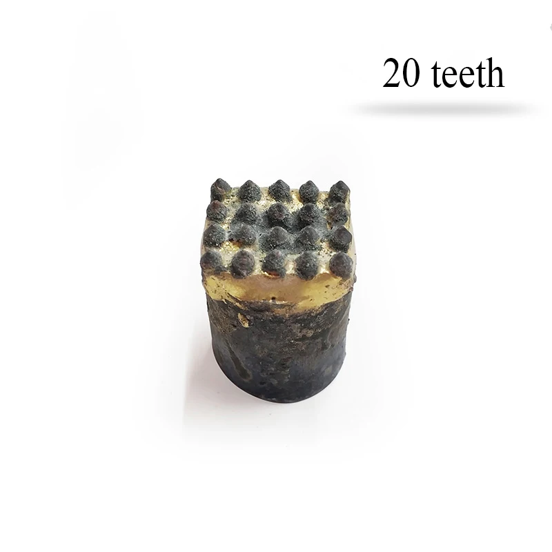 20 teeth Пневматический молот зубило пневматическая зубчатая головка запасная часть для долото молоток воздуха молотковые аксессуары сверло - Цвет: 20 teeth