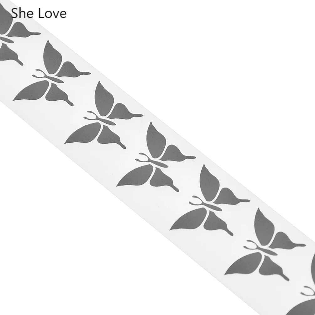 8 She Love 100x3 см термопереводная фольга горячего тиснения бумажная наклейка виниловая пленка Сделай Сам серебряное отражающее железо на ткани лента для одежды - Цвет: 8