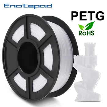 

1KG 2.2lb Colorful PETG Enotepad PETG 3D Filament 1.75mm Dimensional Accuracy+/- 0.02 mm 3D Printer Filament for FDM 3D Printer