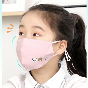 

Pink Anti Dust Face Mouth Mask Reusable Breathable Cotton Protective Children Kid Cartoon Cute PM2.5 Anti-Dust Mouth Face Mask