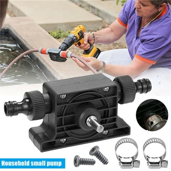 

Hand Electric Drill Drive Self Priming Pump Oil Fluid Water Transfer Small Pumps WXV Sale