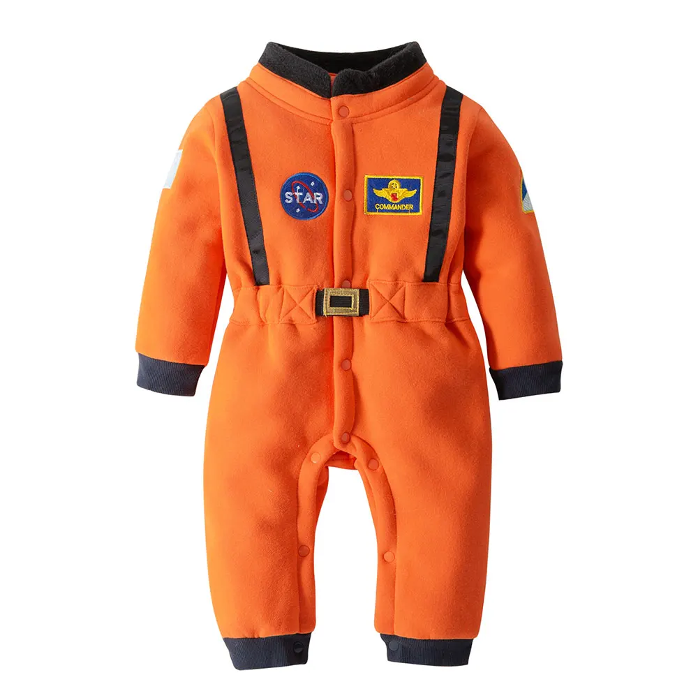 Umorden Astronaut Costume Space Suit Rompers for Baby Boys Toddler Infant Halloween Christmas Birthday Party Cosplay Fancy Dress