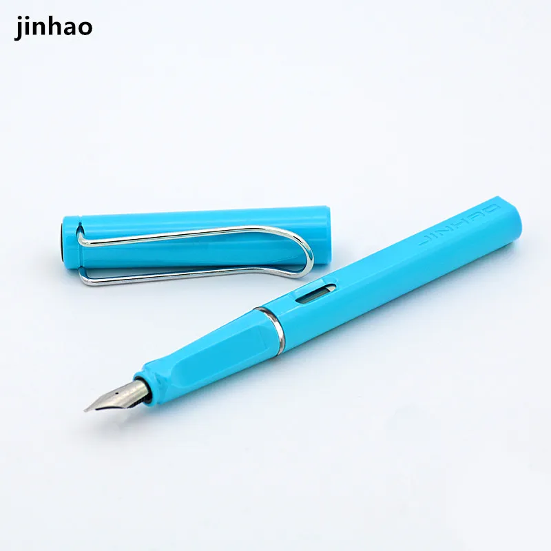 As shown Авторучка jinhao399 каллиграфия ручка канцелярские маркеры caneta чернильная ручка офисные принадлежности moonman dolma kalem pluma Kawaii Роскошные - Цвет: As shown