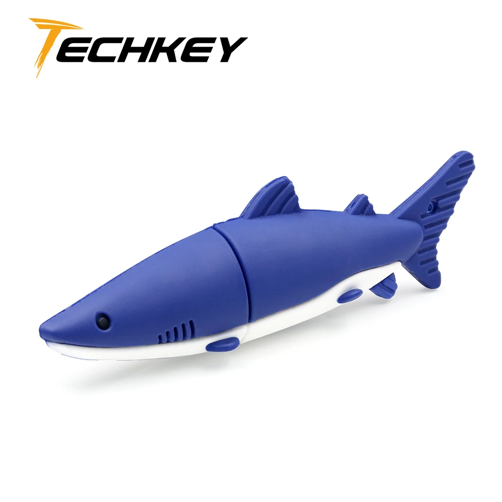Флешка 16 ГБ 32 64 флешка 4 8 карта памяти Cute shark USB флеш-накопитель U Диск usb 2 0 |