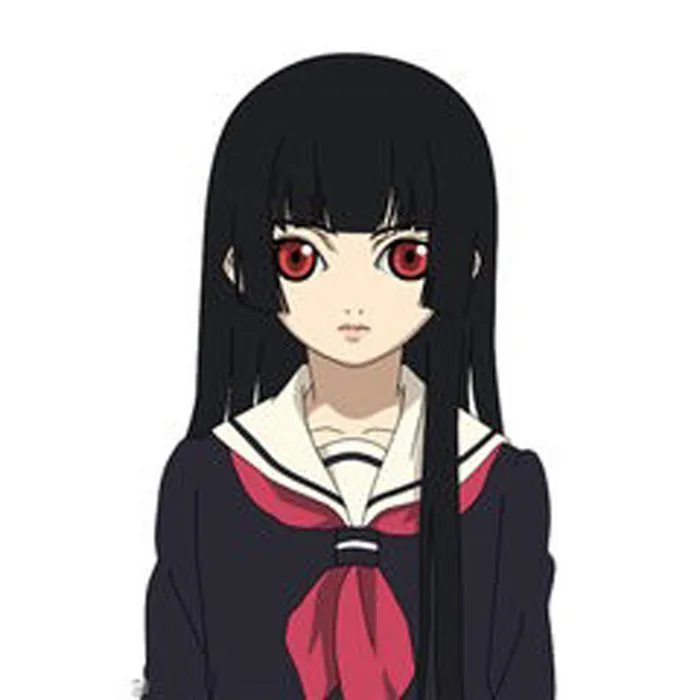 Hell girl cos одежда Yan Moai юбка для школьной формы матросского Аниме Косплей Костюм S-XXL