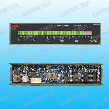 

Marine Valve Console Display Device 101 Segment LED Embedded Meter (Horizontal type DC5V)