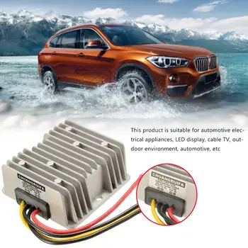 

DC Voltage Stabilizer 8-40V 8-40V to 12V 6A 72W Vehicle Power Converter Waterproof Step-down Module DC Voltage Stabilizer Car P