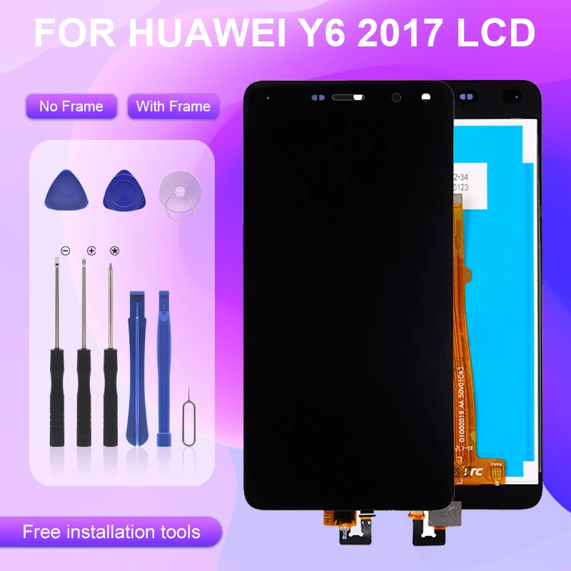 Catteny 4G LTE для Huawei Y6 2017 ЖК-MYA-L11 MYA-L41 Y5 III дисплей сенсорный экран дигитайзер сборка Nova