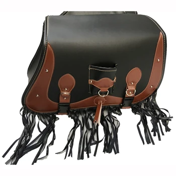 

Universal Storage Tool Bag Motorbike Saddle bags Motorcycle PU Leather Bag Side Outdoor For Harley Kawasaki Suzuki Honda