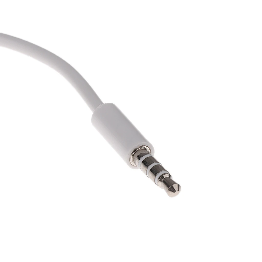 3 штуки 3,5 мм Мужской аудиоразъем AUX к USB 2,0 Женский Шнур-переходник Кабель