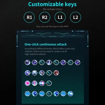 

Handscape MUJA Smart Gamepad Touchpad Compatible With All Major Photo And Game Apps Silicone Suction Cup, Easy To Absorb