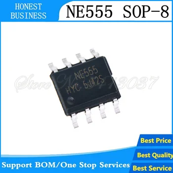 

100PCS-500PCS/lot NE555DR NE555 SOP8 SMD Timer time base circuit IC SOP-8 In Stock