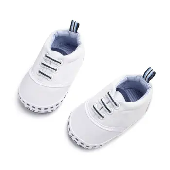 

OUTAD Baby Canvas Shoes Soft Bottom Leisure Sneakers Newborn Boys Girls Shoes Infant Toddler Soft Sole Anti-slip Baby Shoes