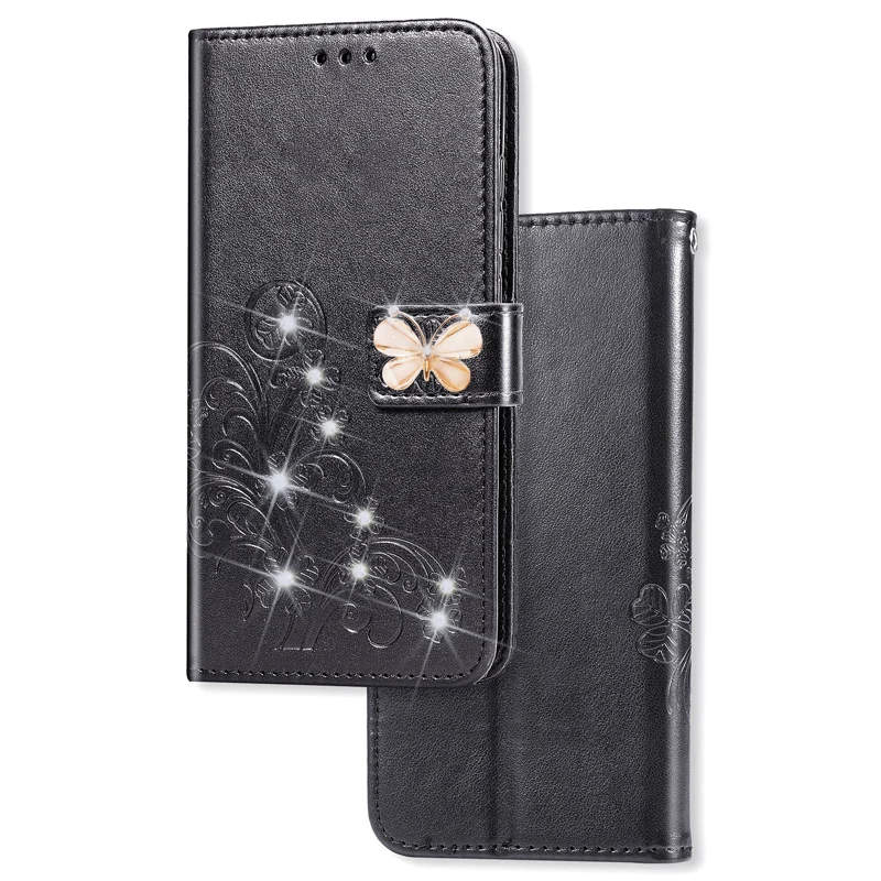 Leather Flip Phone Case For Samsung J2 J4 A2 Core A10E A20E S10 5G Plus S10E J7 Duo A10 A30 A40 A50 A70 A80 M30 M40 A10S A20S | Мобильные