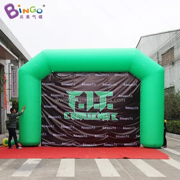 

6mx4m Air Blown Full Print Stage Arch Inflatable Stage Decor for Advertising Promotion
