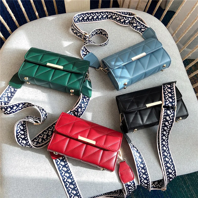 

New Style Autumn & Winter Korean-style Graceful Single-shoulder Bag for Women Versitile Fashion Western Style GIRL'S Wide Should
