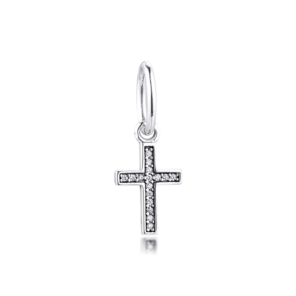 

CKK Symbol of Faith Charms 925 Original Fit Europe Bracelets Sterling Silver Charm Beads for Jewelry Making Women