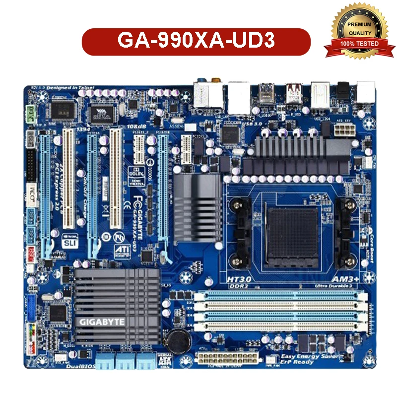 Используется для GIGABYTE GA-990XA-UD3 системная плата 990XA-UD3 Socket AM3 AMD 990FX 990X оригинальная