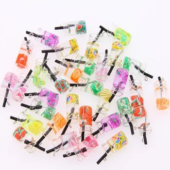

Charms Fruit Orange Apple Strawberry Lemon Juice Pendant Crafts Making Findings Handmade Jewelry DIY for Earrings Necklace