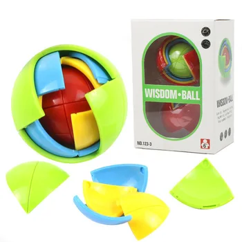 

Creative Puzzle 3D Intelligence Palace Toy Children Puzzle for Kids Building Puzzle DIY Intelligence Development Assembly Ball