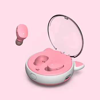 

True Wireless Earbuds with 2 Microphones, cVc 8.0 Noise Reduction, Graphene Drivers for Clear Sound, USB IPX7 Waterproof, Wirele