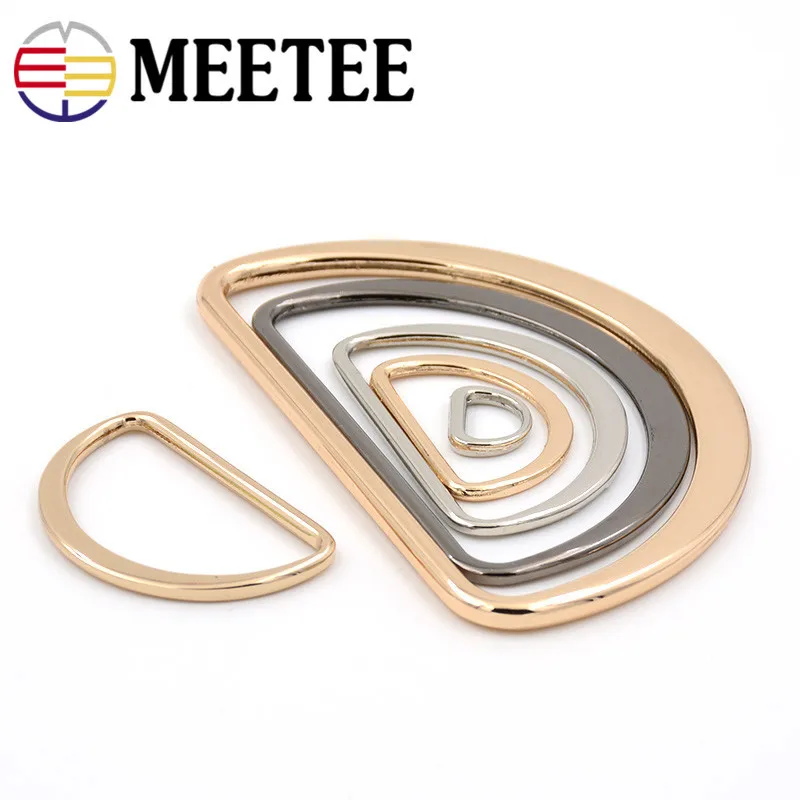 10 шт. Meetee мм 75 металлическая пряжка для подключения к кольцу обуви DIY сумки