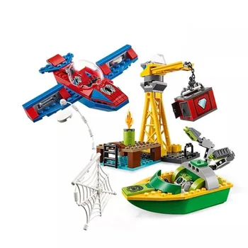 

Super Spider-man: Doc Ock Diamond Heist Hero Building Blocks Toys Bricks Gift Compatible With Block Marvel Avengers 76134