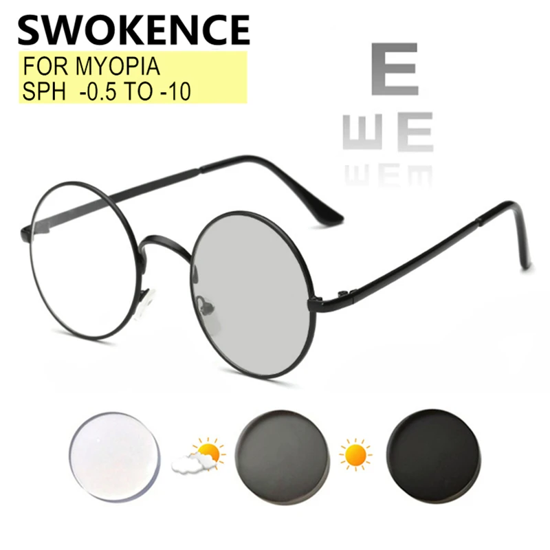 Women Prescription Photochromic Glasses Glasses Myopia 0 Photochromic