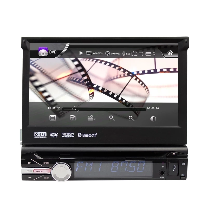 Автомагнитола Eunavi 1 din dvd плеер радио GPS автомобильная камера музыкальный
