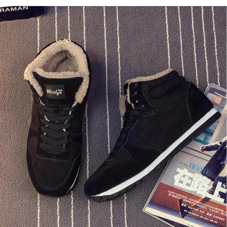 Мужские ботинки; красивая модная мужская зимняя обувь; ботильоны ...